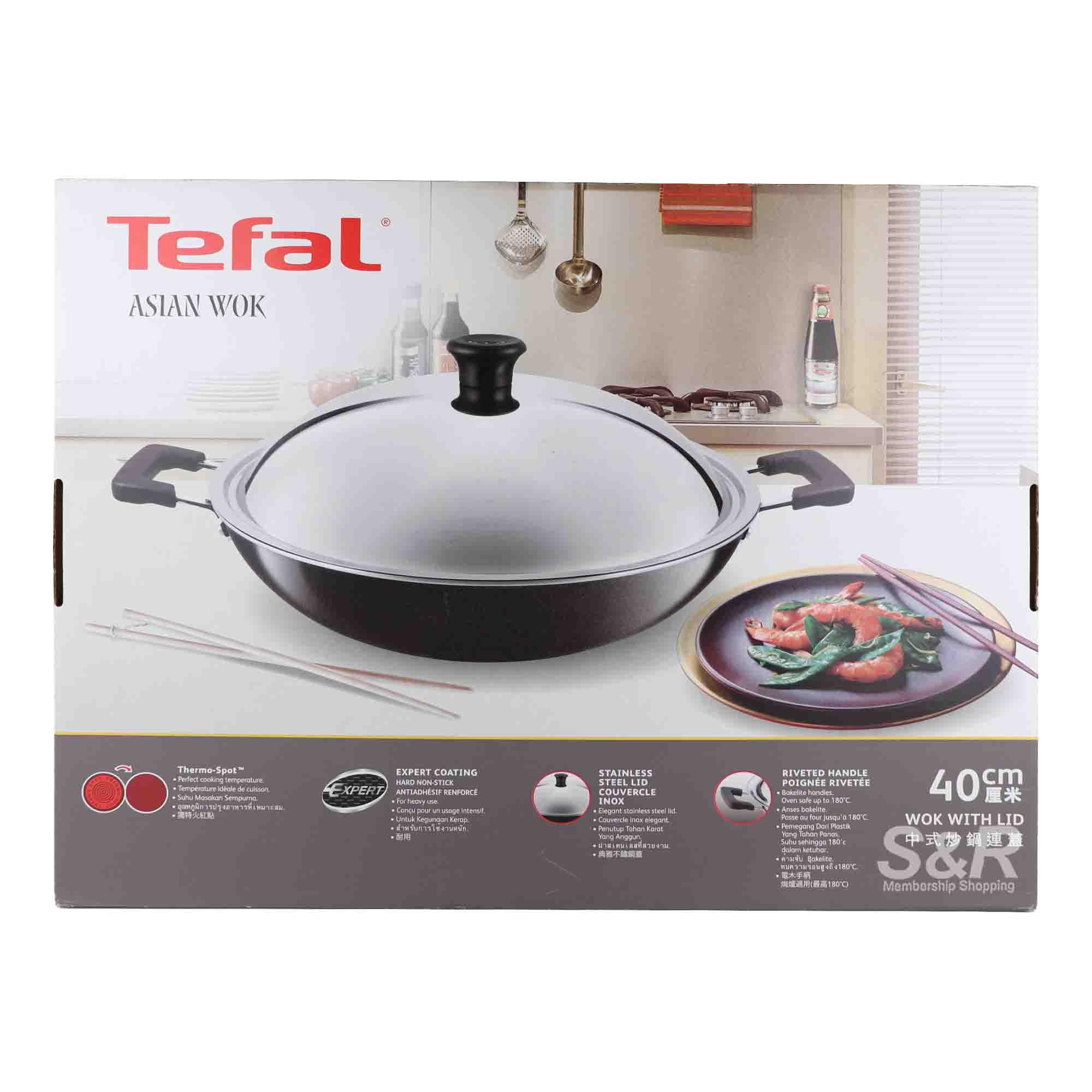 Tefal 40cm Asian Wok 1pc